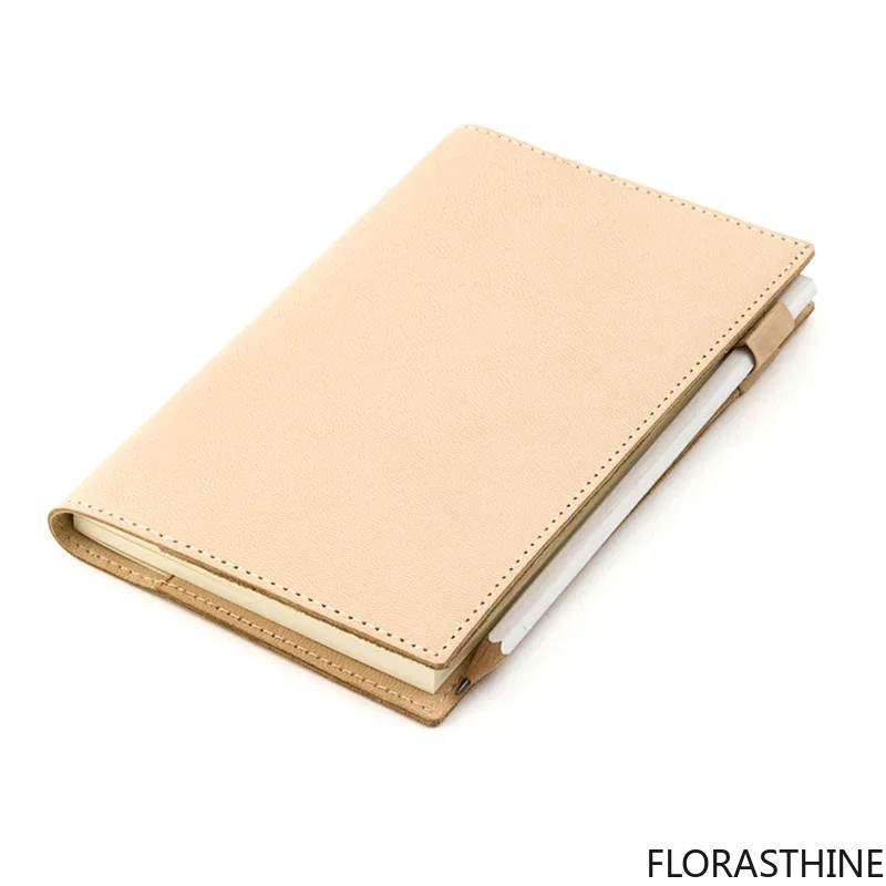 Tan Stationery & Office Supply - それ以降、HO-BOのヴィンテージプランナー、文具、オフィス用品、学校用品に使える、植物タンニンなめしの本革表紙ノート。
