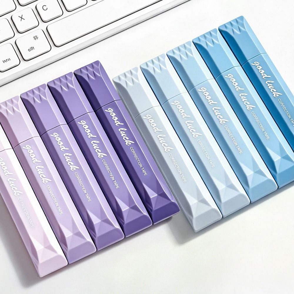 5本セット グラデーションカラー補正テープ オリジナル紙製カ - Correction Tape Roller のレビューと価格