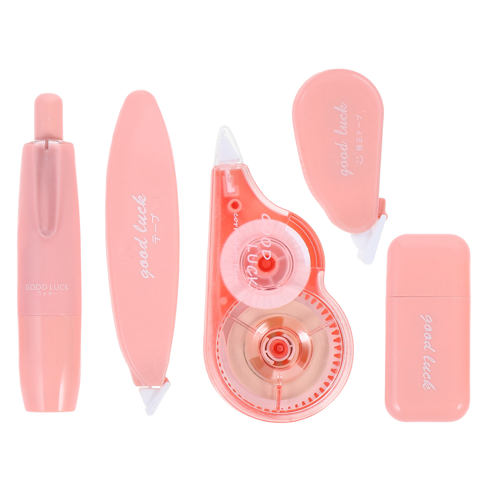 5本セットの修正テープ。多機能で持ち運びにも便利。学生、教師 - Correction Tape Roller のレビューと価格