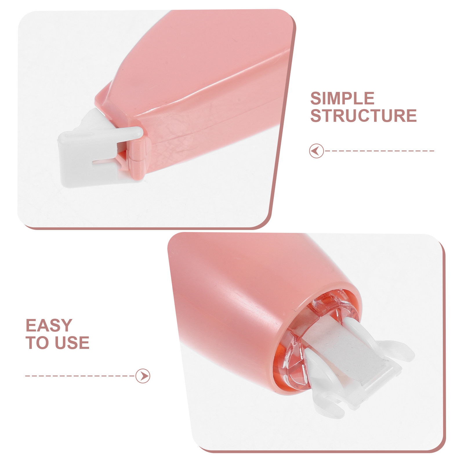 5本セットの修正テープ。多機能で持ち運びにも便利。学生、教師 - Correction Tape Roller のレビューと価格