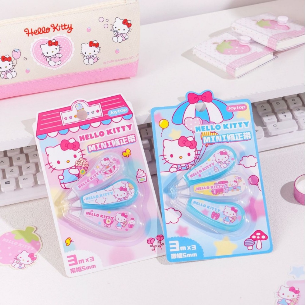 本物のハローキティ修正テープ サンリオ カワイイ ホワイトア - Correction Tape Roller のレビューと価格