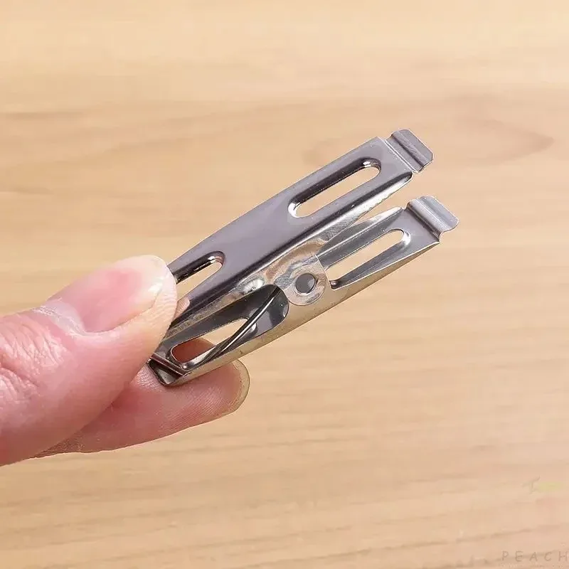 ステンレス製洗濯ばさみ20個入り、クリップ、丈夫な洗濯ばさみ - Binder Clip Assorted のレビューと価格