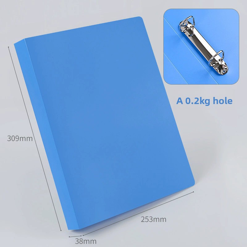 2リングファイルバインダー、A4サイズ対応、ファイルフォルダ - Binder Clip Assorted のレビューと価格
